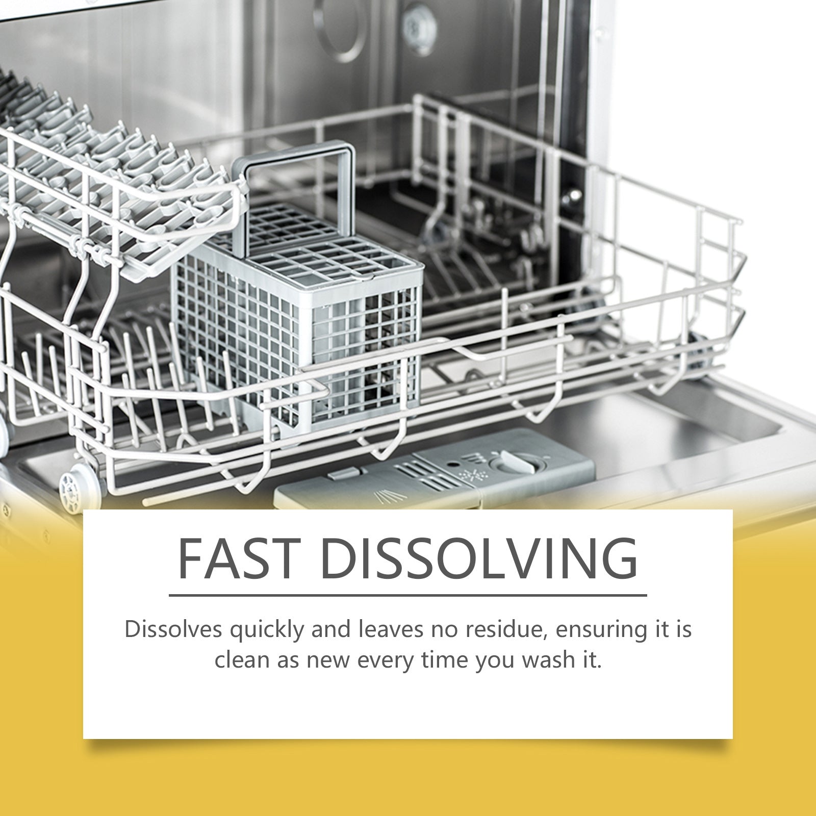 JAYSUING Dishware Detergent Tablets Kitchen Tableware Decontamination Degreasing Fresh Gentle Cleaning Dishes Cleaning Tablets